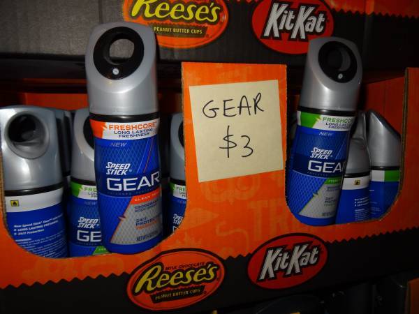 Gear: Men's Body Spray Deodorant --Half Price-- 1
