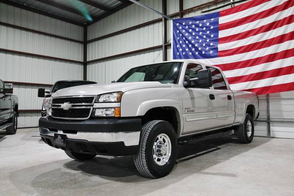 2006 CHEVROLET SILVERADO 2500HD LT 4X4 DURAMAX ALLISON CLOTH TX TRUCK! - $22,995 (WWW.GETADIESEL.COM)63470888847361122