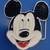 Smiling Mickey Enamel Belt Buckle 2 thumbnail