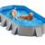 Peteast Foldable Dog Pool with Sturdy Square Design, Durable 82" Lx46 Wx12 D Ext 1 thumbnail