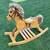 Gallop into imagination with this Vintage Wooden Rocking Horse! 2 thumbnail