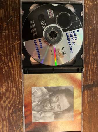 A Quiet Night in Amsterdam Bruce Springsteen 2 CD Set LIVE - $5 (Bellevue)63471362959617123