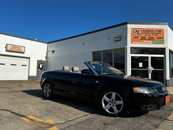 2005 Audi A4 Cabriolet con NAVY, 82,000 millas, financiamiento/garantía disponibles - $6,995 (Kenosha)63470430340739121
