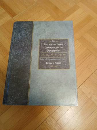 Englishman's Hebrew Concordance of Old Testament - George Wigram 1