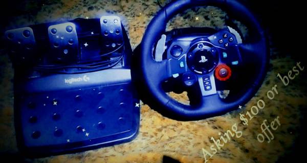 PlayStation steering wheel 1