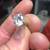 Cubic Zirconia Gold Plated Sterling Silver Earring  (single Earring) 3 thumbnail