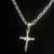 Sterling Silver Cross Pendant with Jesus Ornate 1 thumbnail