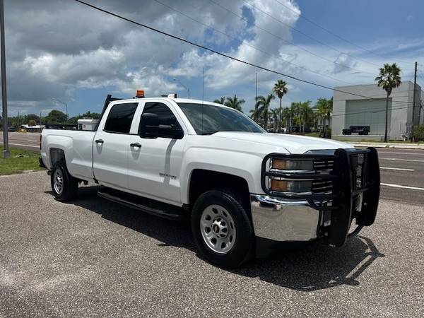 2016 CHEVROLET SILVERADO 3500HD V8 6.6 L DURAMAX DIESEL CREW CAB 108K - $34,900 (40081 US HWY 19 N TARPON SPRINGS, FL 34689)63443665706753124