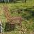 Vintage French Wrought Iron Garden Armchair  Rustic Patina. 5 thumbnail