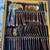 Jean-Claude rosewood flatware service for 8 with serving pieces and store case 5 thumbnail