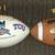 Two footballs, synthetic material -- will sell separately or together 1 thumbnail