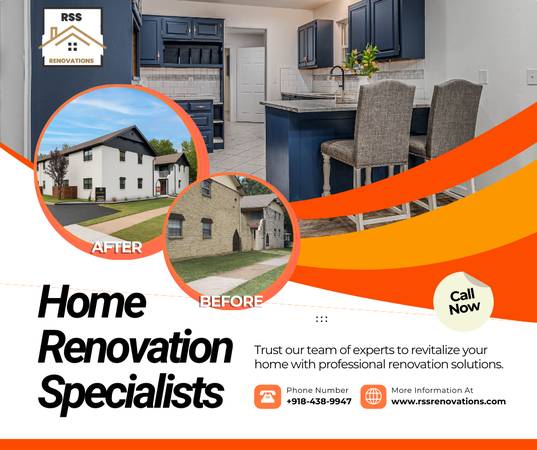 Home Remodels and Turn-Key Bids, Call now For Free Quote 1