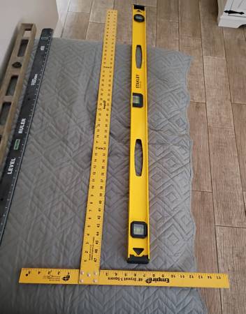 48" T-square and level 1