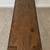 Crate & Barrel Solid Wood Bench - Chunky Walnut-Tone Finish 2 thumbnail