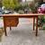 Mid Century Modern Danish Style Sliding Adjustable Desk 1 thumbnail