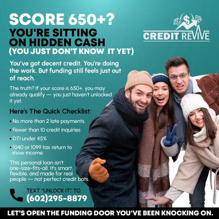 $5K-$5M: 1 stop. All $$. All reasons. Biz & Personal, no upfront fees! 1