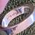 1990s GUCCI WRAP AROUND STERLING SILVER GARNET RING / SIZE 6 7 thumbnail