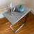Crate & Barrel Parsons C-Table — Concrete Top / Brushed Steel Base 2 thumbnail