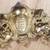ORIGINAL BRASS ORNAMENT FOR A MANTEL CLOCK SESSIONS OR INGRAHAM 2 thumbnail