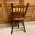 Vintage maple highchair with tray. 3 thumbnail