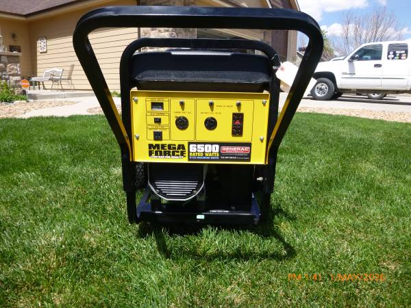 Generac Mega Force 8125/6500 Watts Portable Generator 1