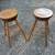 2 Wooden Bar Stools with swivel seats 1 thumbnail