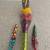 DOMINICAN REPUBLIC HAND PAINTED BANANA LEAF FOLK ART 1 thumbnail