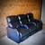 LEATHER SECTIONAL RECLINING SOFA - 3 THEATER SEATING 1 thumbnail