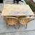 Kitchenette table with two chairs was used as an art table for kids. 1 thumbnail