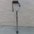 Chrome Aluminum Cane with Offset Foam Handle & Wrist Strap, 300 lbs. 13 thumbnail