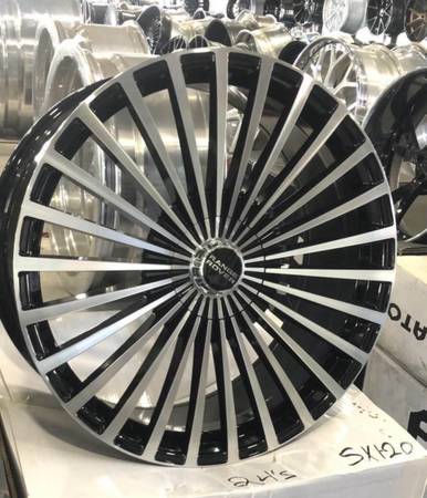 24” Range Rover  Wheels  24x10 Rims  Brand New Set! 1