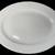 Tabletops Lifestyles Double Platinum Band Hand Crafted Oval Dish 1 thumbnail
