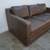 Dark Brown Leather Sleeper Sofa 3 thumbnail