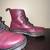 Dr. Martens 1460 Combat Boots Cherry Red Burgundy size US 8 / EU 39 2 thumbnail