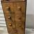 Antique storage cabinet jewelry nicknack holder 1 thumbnail