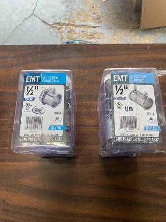 EMT Set Screw Connectors and Couplers 1