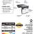NEW - 120-Degree Black Motion-Activated Solar-Powered Outdoor LED 2 thumbnail