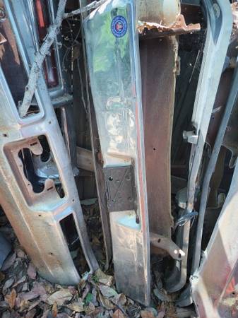 1971 Chevrolet Nova Rear Bumper With Brackets 1