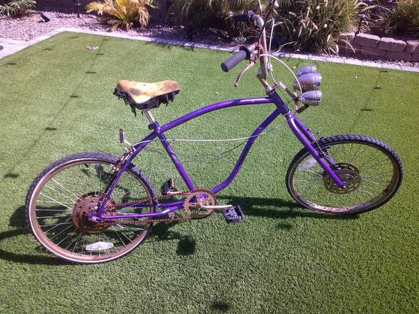 Rare! Cheetos Chester Cheetah Purple Cruiser Bicycle 1