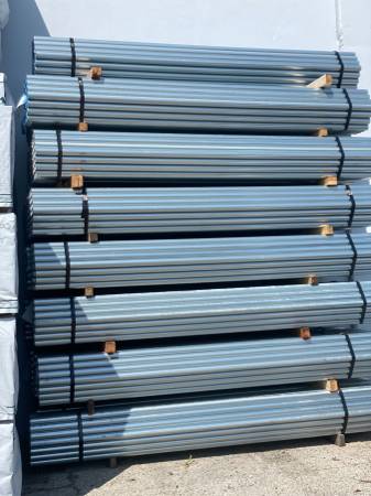 Galvanized Metal Post 8ft and 10ft 1