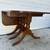 1940's Jefferson Mahogany Duncan Phyfe Style Drop Leaf Dining Table 12 thumbnail