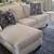 Like New - Craftmaster Sofa with Chaise and 3 Pillows 2 thumbnail