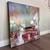 40x40 EXTRA LARGE Outdoor Sceen of a Piano Bar - Z GALLERIE Canvas 5 thumbnail