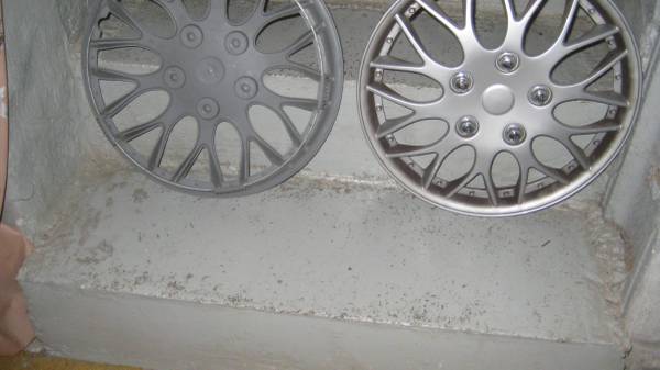 2 CAR HUB CAPS --$65 FOR BOTH 1