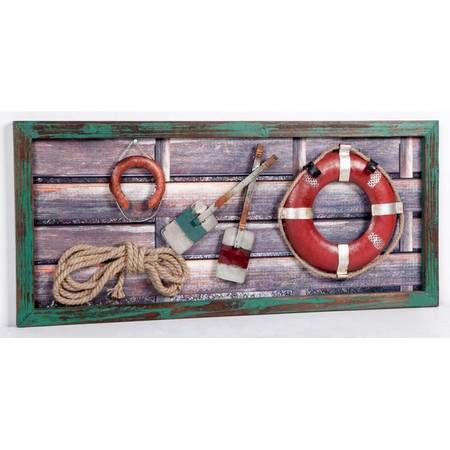 NEW - Nautical Décor - Life Ring, etc. - 3-D - Wall Mount 1