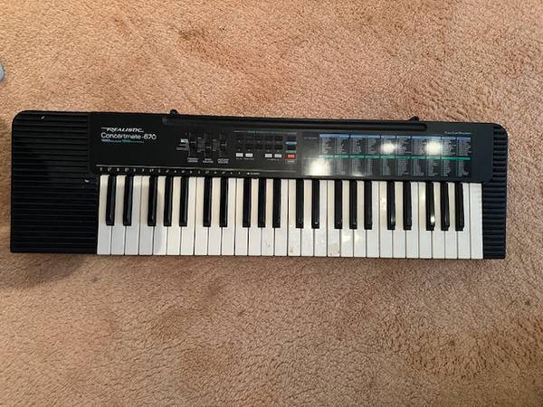 Realistic Concertmate 670 Keyboard - $30 (Tallahassee)63471019459075120