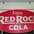 Vintage Original 1950s Red Rock Cola Double Sided Hanging sign 2 thumbnail