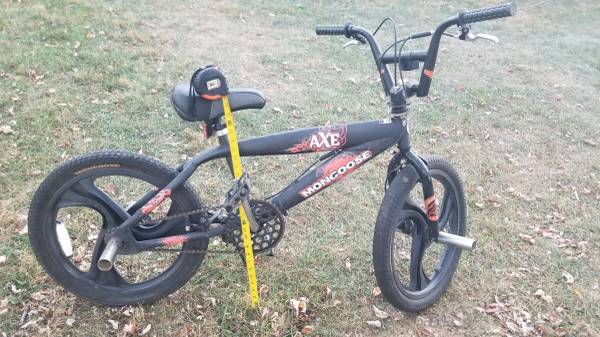Boys Mongoose Axe BMX Bicycle Bike 1