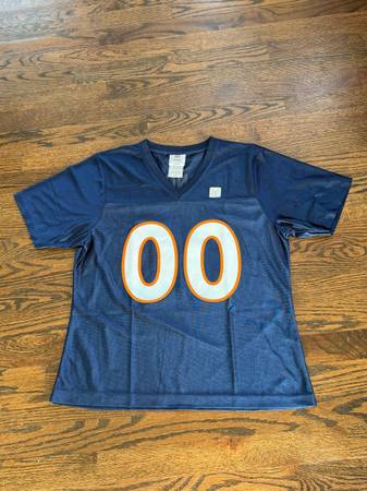 Women’s Authentic NFL Team Apparel Denver Broncos Jersey-Size Medium 1