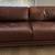 West Elm Dekalb Leather Couch (85") 2 thumbnail